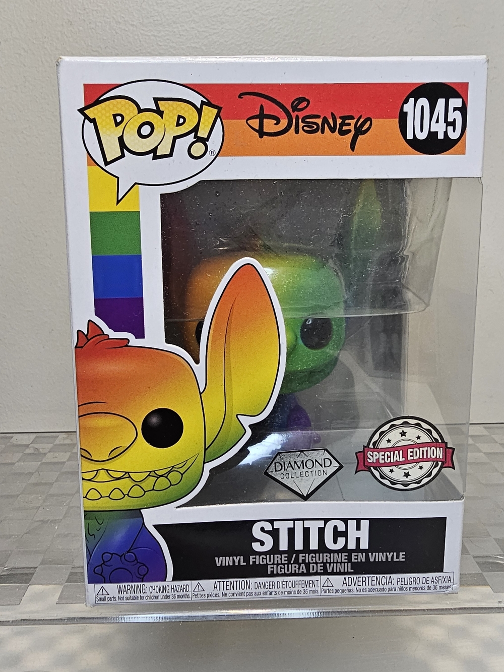 Disney Pop! Stitch Rainbow Diamond Collection #1045